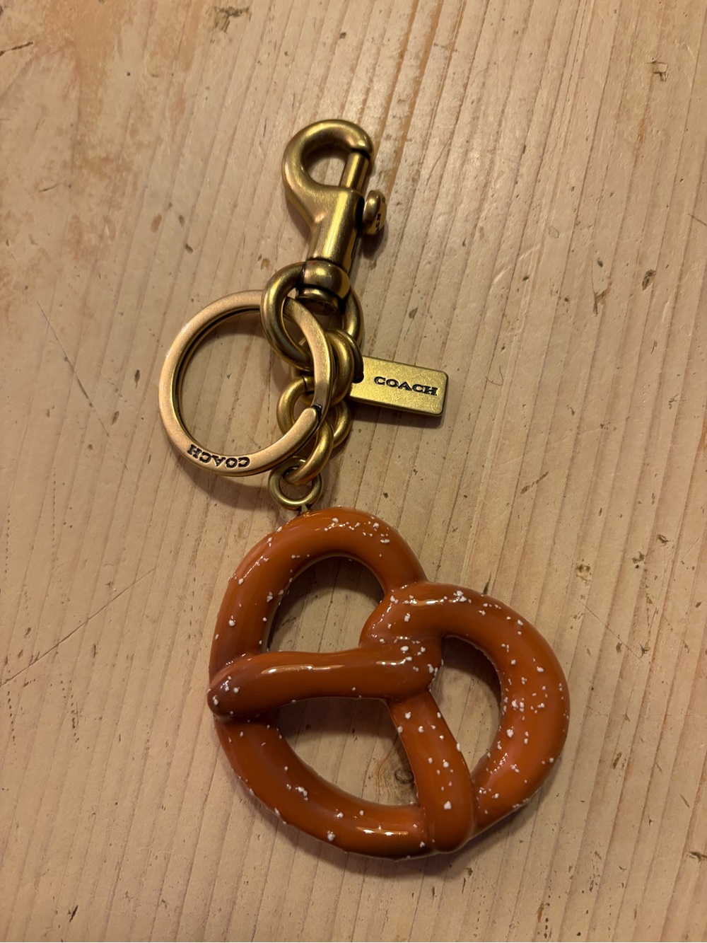 Coach  Pretzel Bag Charm